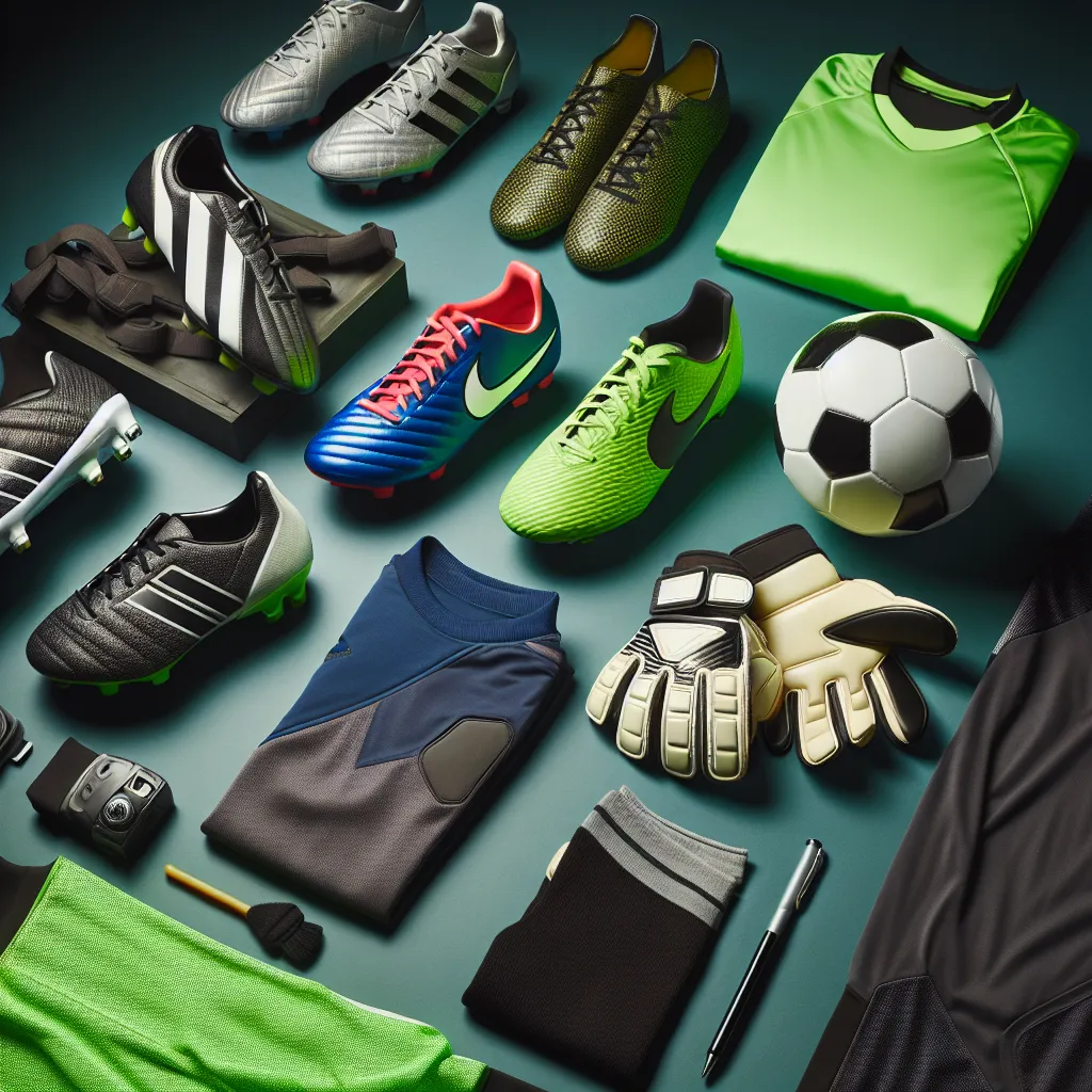 Zestawienie najpopularniejszych akcesoriów piłkarskich – od butów po odzież bramkarską i rękawice