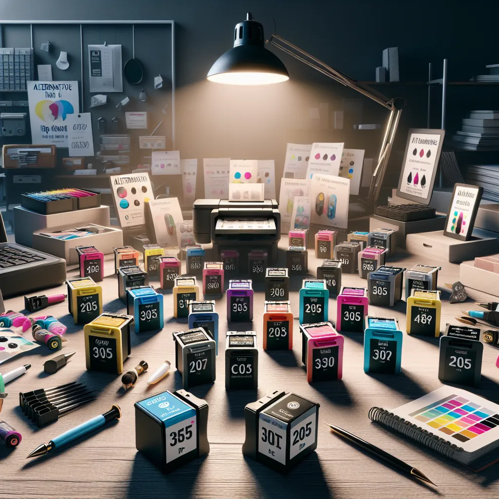 Zamienniki tuszy HP 305 – wybór oszczędnych i niezawodnych rozwiązań