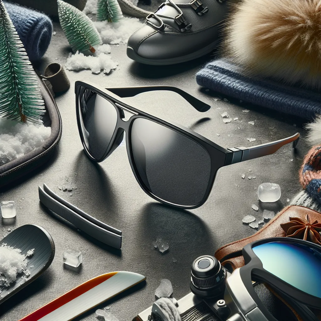Męskie okulary polaryzacyjne must-have dla narciarzy i fanów sportów zimowych